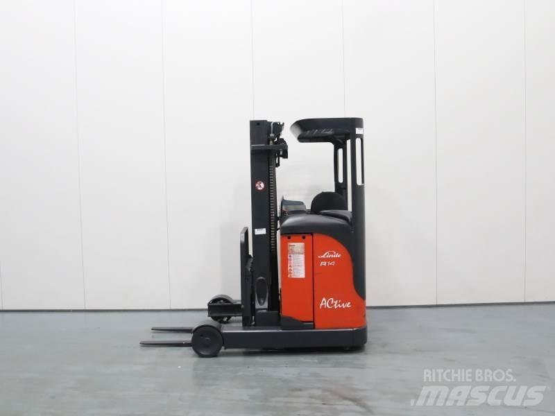 Linde R14S Chariot à mât rétractable