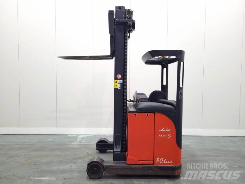 Linde R14S 115 Chariot à mât rétractable