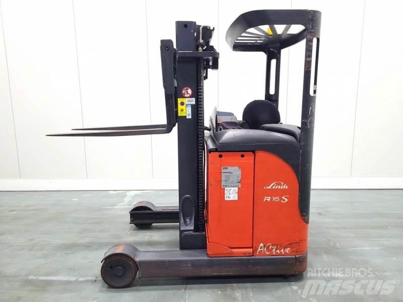 Linde R16S 115 Chariot à mât rétractable