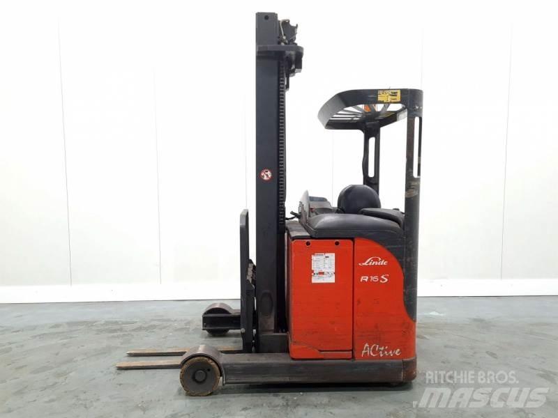 Linde R16S 115 Chariot à mât rétractable