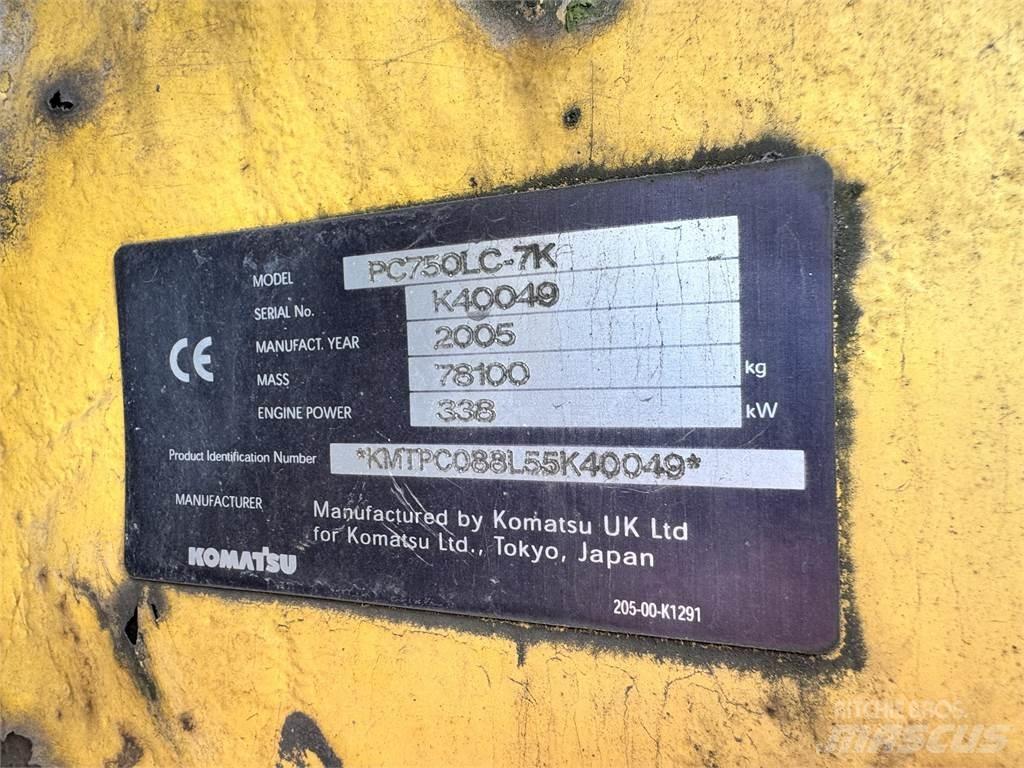 Komatsu PC750LC-7K Pelle sur chenilles