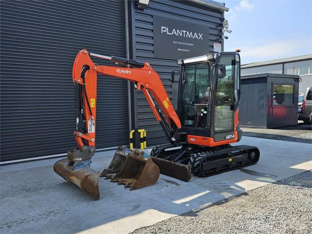 Kubota U27-4 Mini pelle < 7t