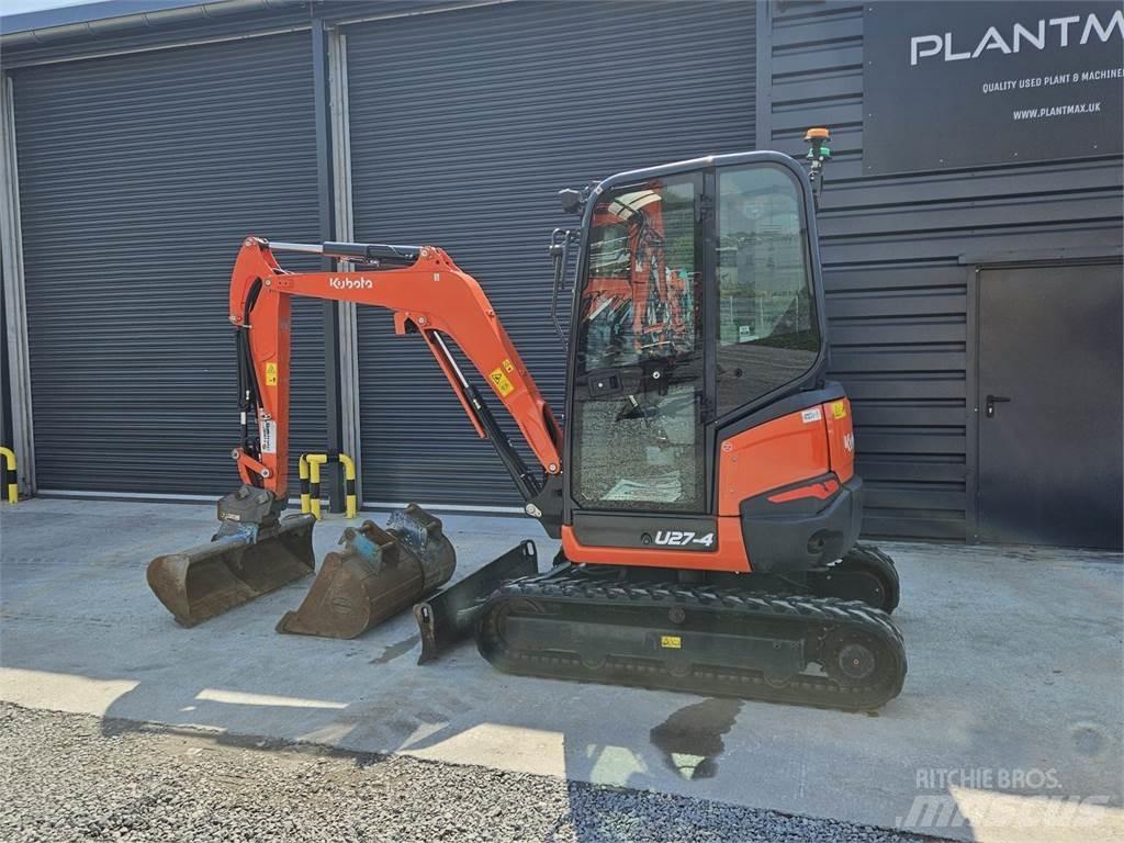 Kubota U27-4 Mini pelle < 7t