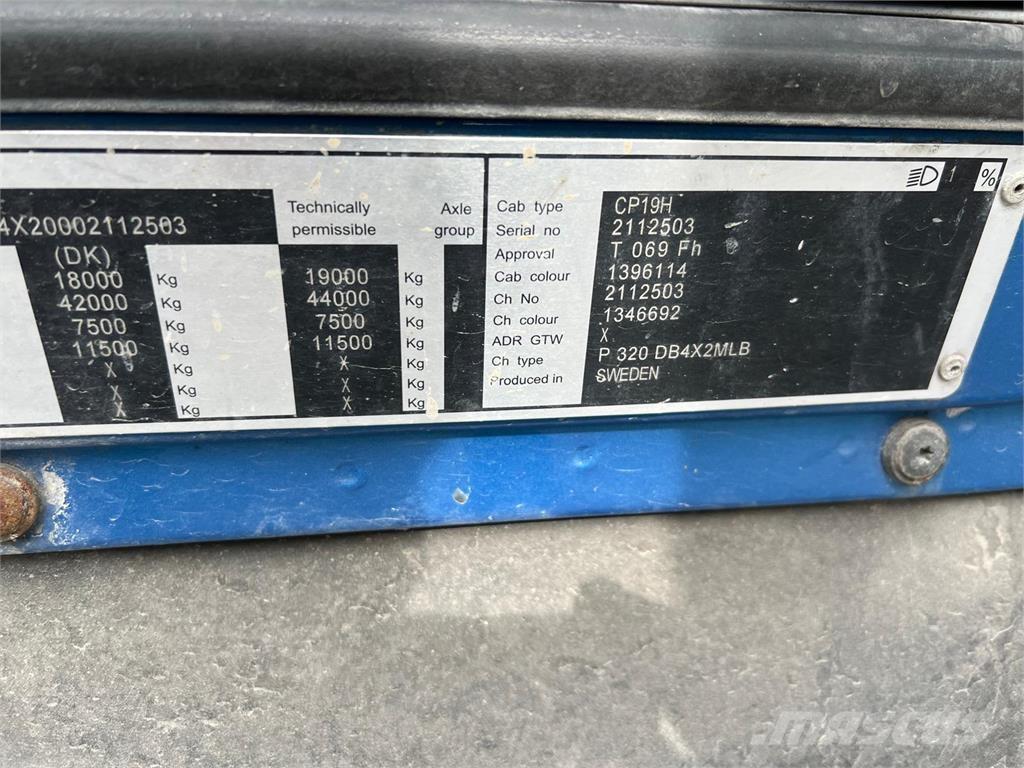 Scania P320 Camion Fourgon