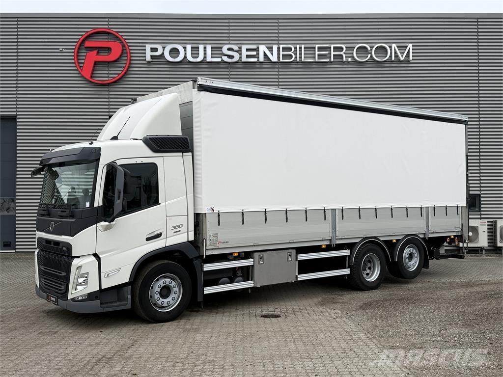 Volvo FM380 6x2*4 Camion à rideaux coulissants (PLSC)