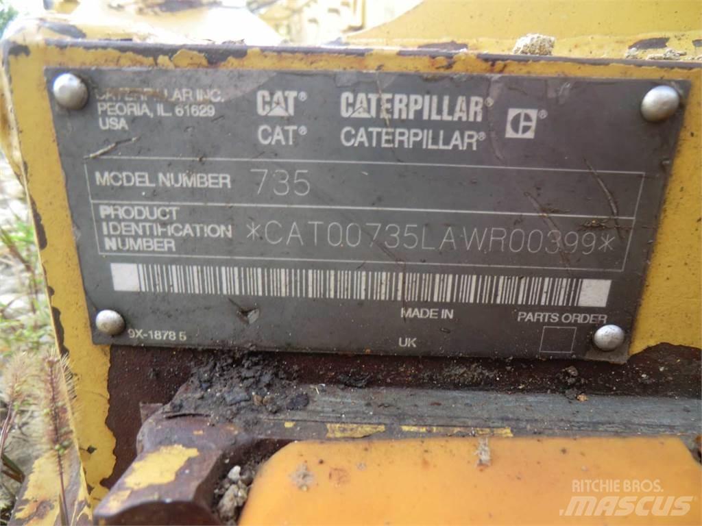 CAT 735 Châssis et suspension