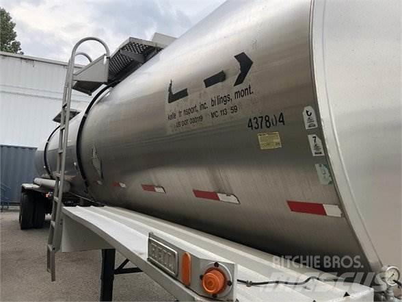 Heil SRJ7 STAINLESS Semi remorque citerne