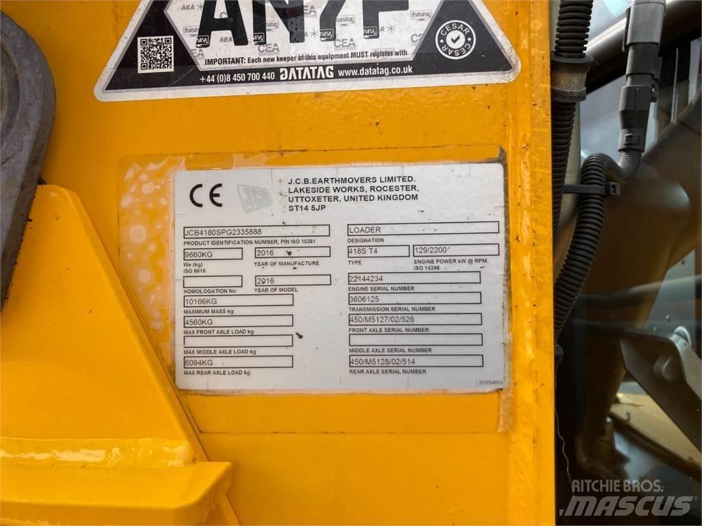JCB 418S Télescopique agricole