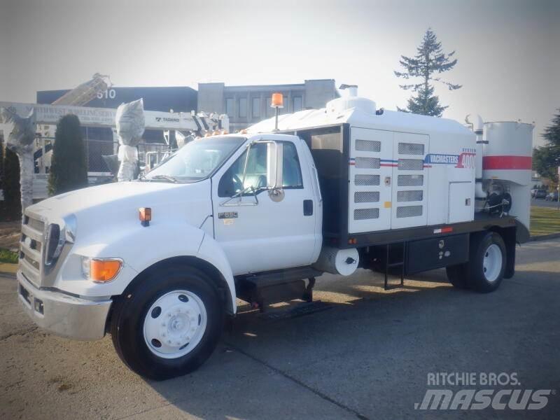 Ford F-650 Camion aspirateur, Hydrocureur