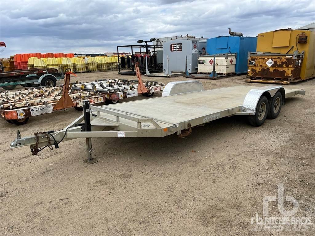  ALUMS 22 ft T/A Remorque surbaissée