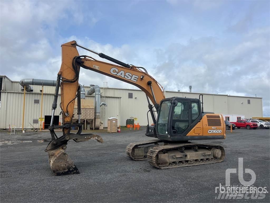 CASE CX160D Pelle sur chenilles