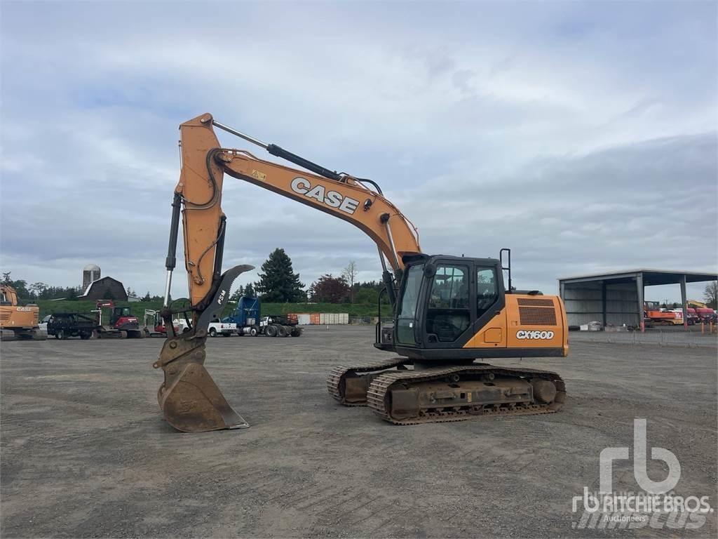 CASE CX160D Pelle sur chenilles