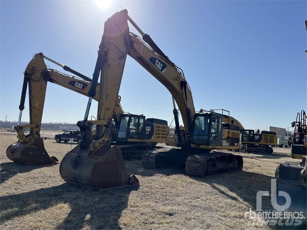 CAT 345D Pelle sur chenilles