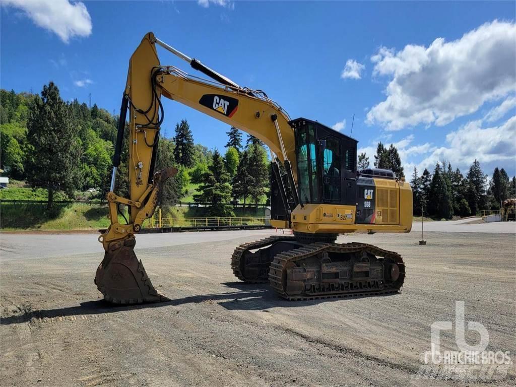 CAT 558GF Pelle sur chenilles