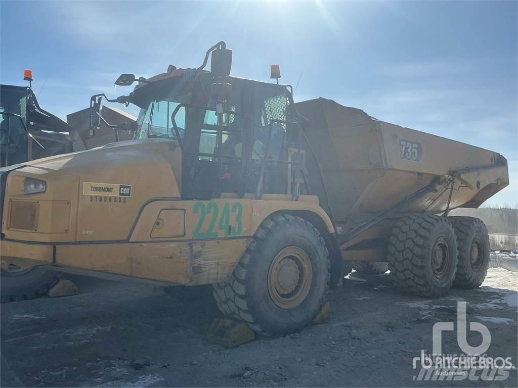 CAT 735 Tombereau articulé