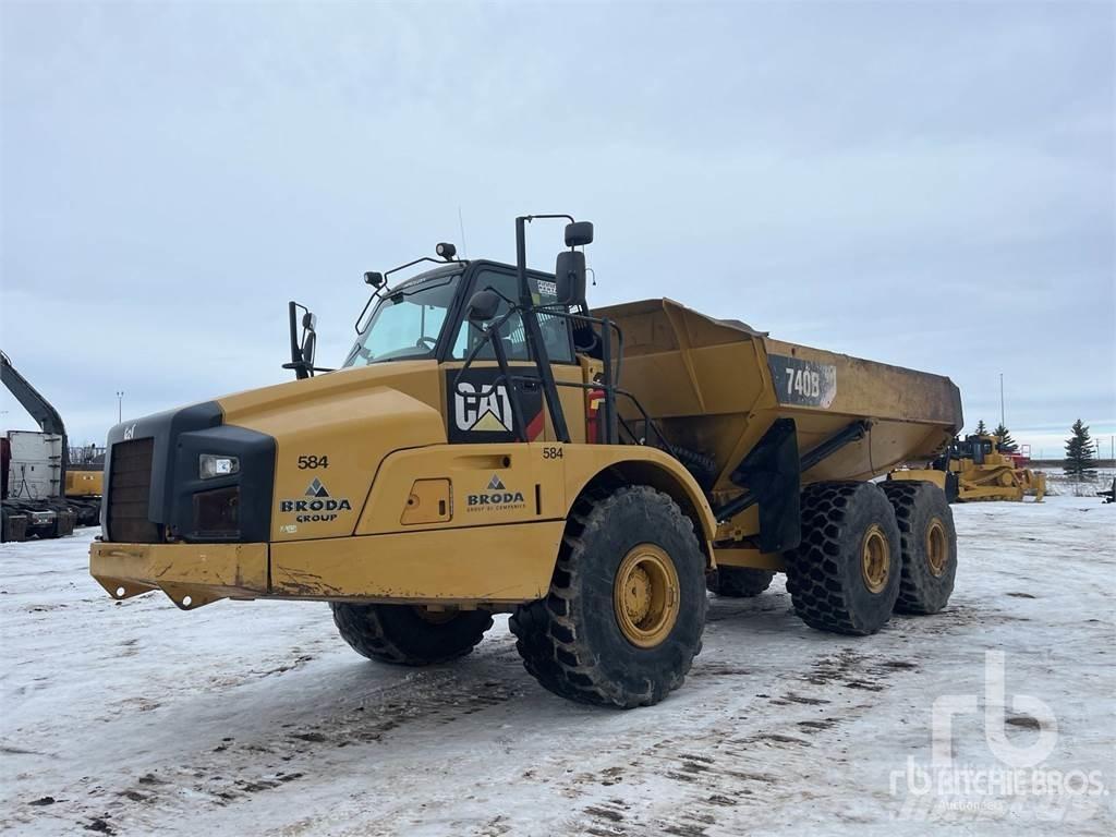 CAT 740B Tombereau articulé
