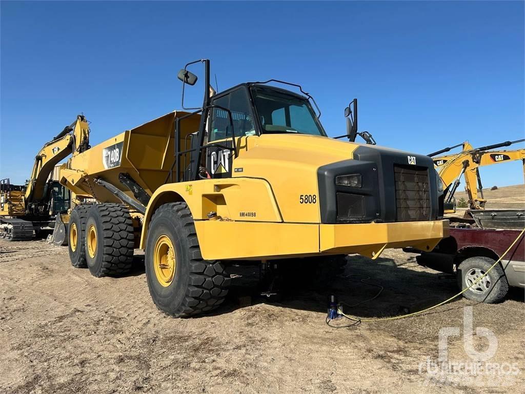 CAT 740B Tombereau articulé