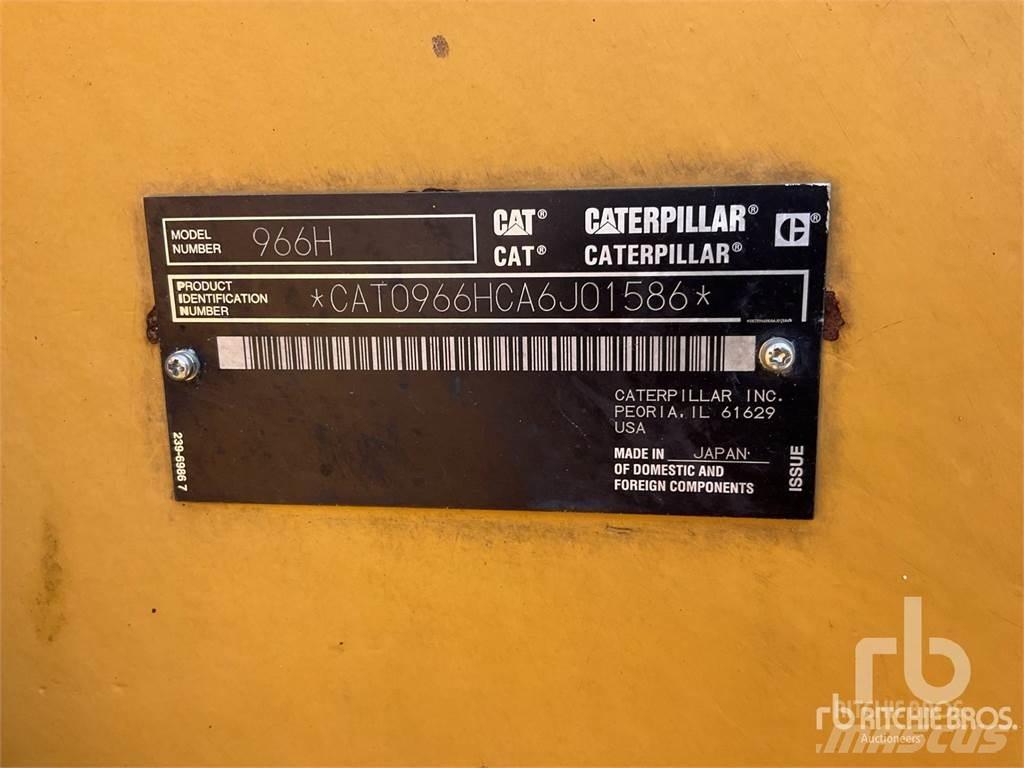 CAT 966H Chargeuse sur pneus