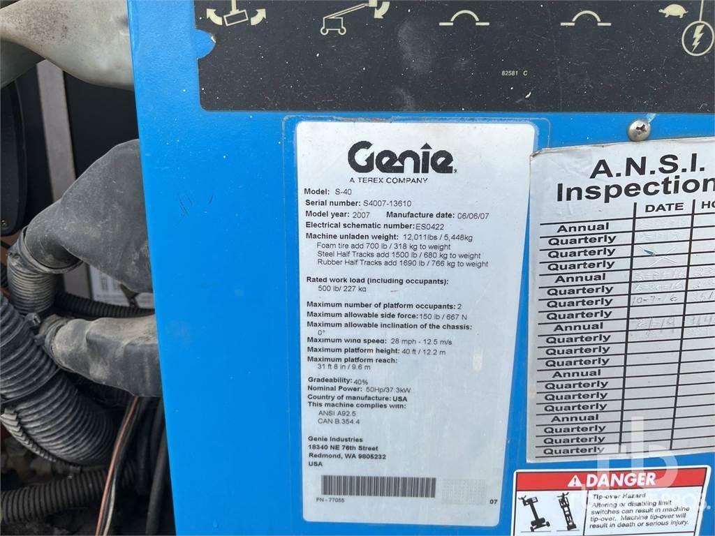 Genie S40 Nacelles articulées