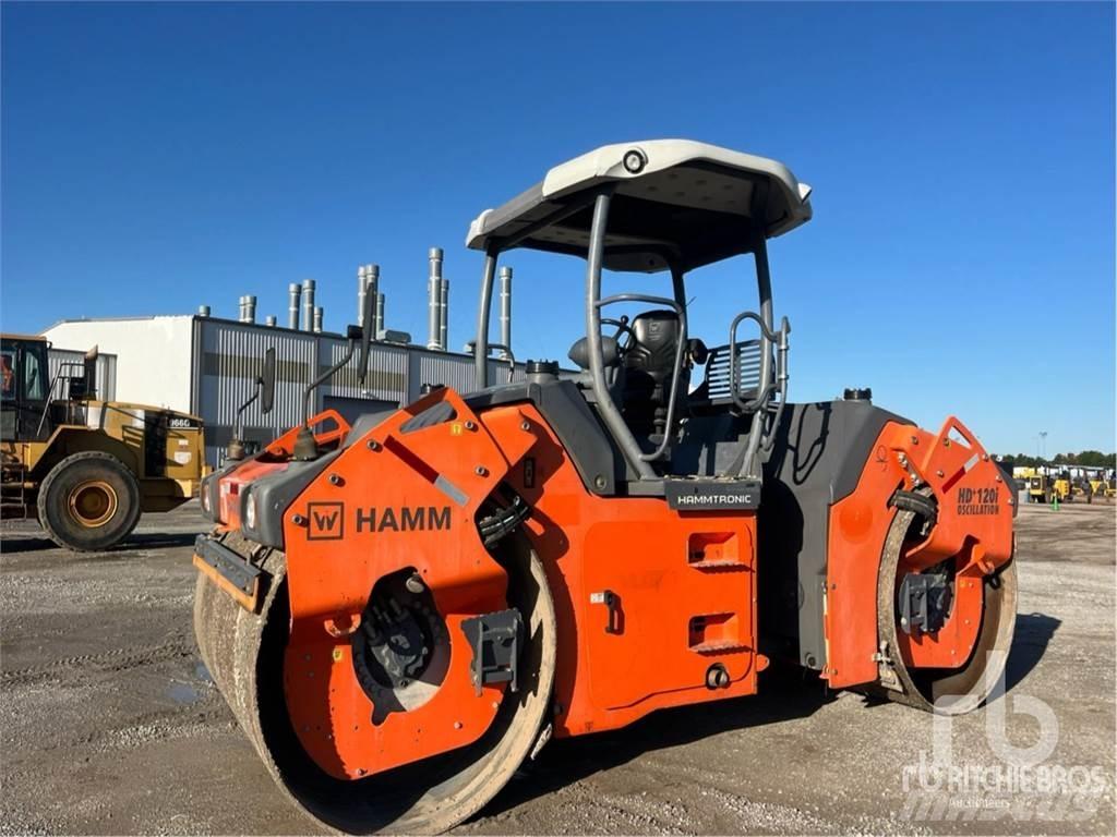 Hamm HD+ 120I VO Rouleaux tandem
