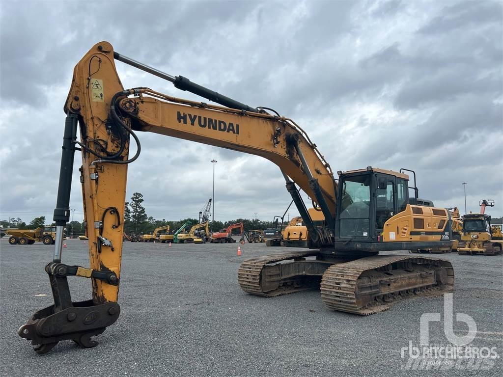 Hyundai HX330L Pelle sur chenilles