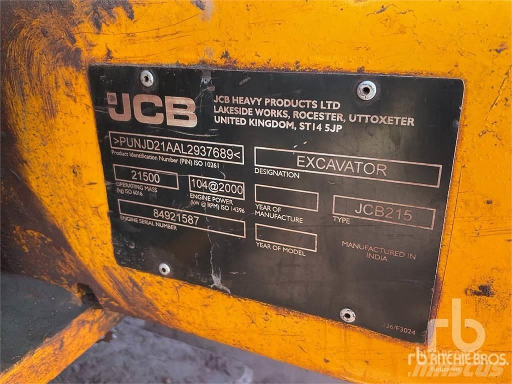 JCB 215LC Pelle sur chenilles
