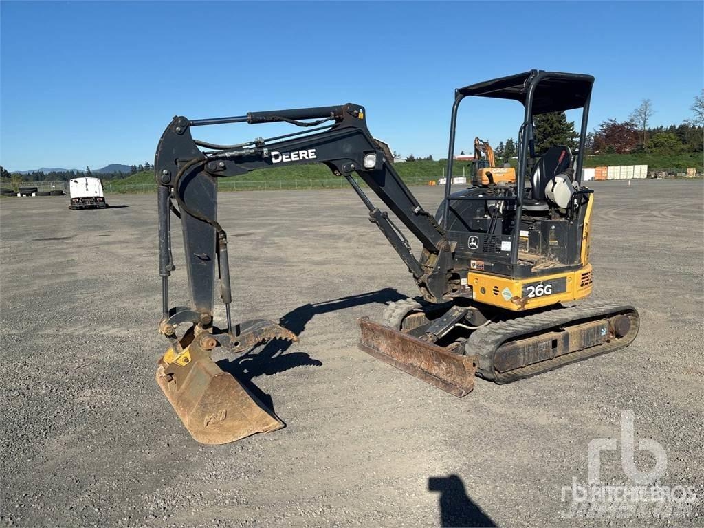 John Deere 26G Mini pelle < 7t