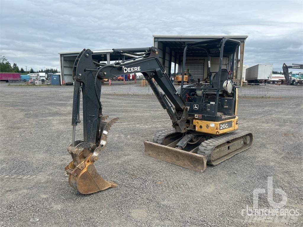 John Deere 26G Mini pelle < 7t