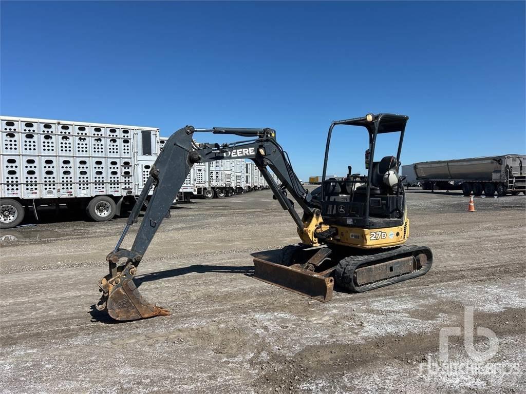 John Deere 27D Mini pelle < 7t