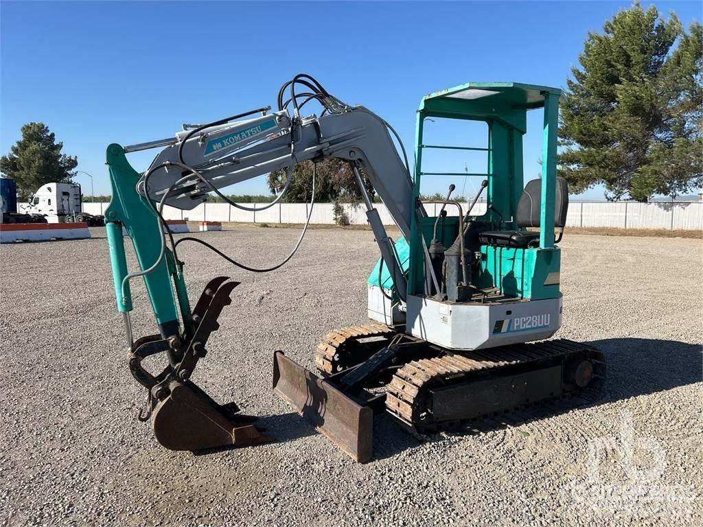 Komatsu PC28UU Mini pelle < 7t