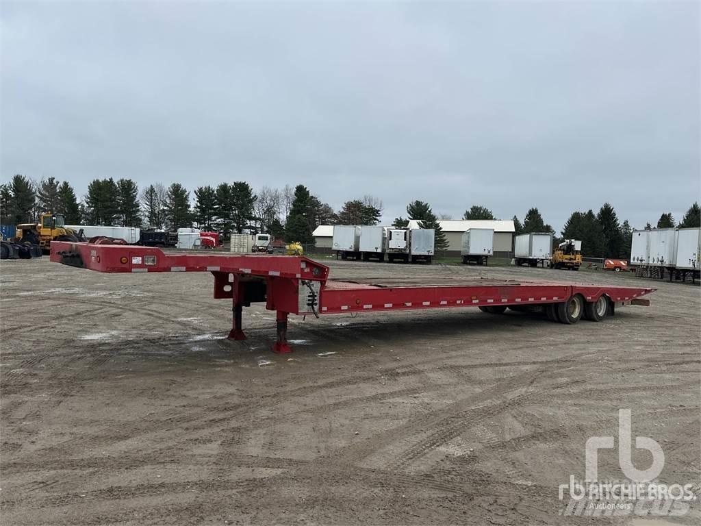 Landoll 930 Semi remorque plateau ridelle