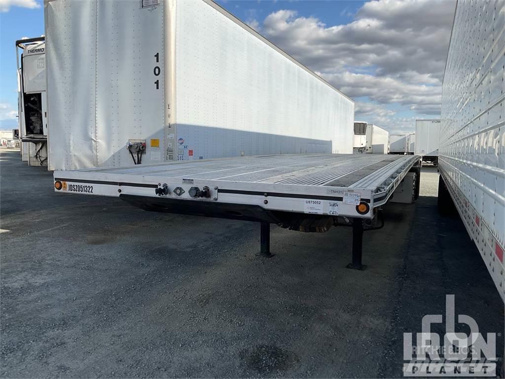 MAC 53 ft T/A Semi remorque plateau ridelle
