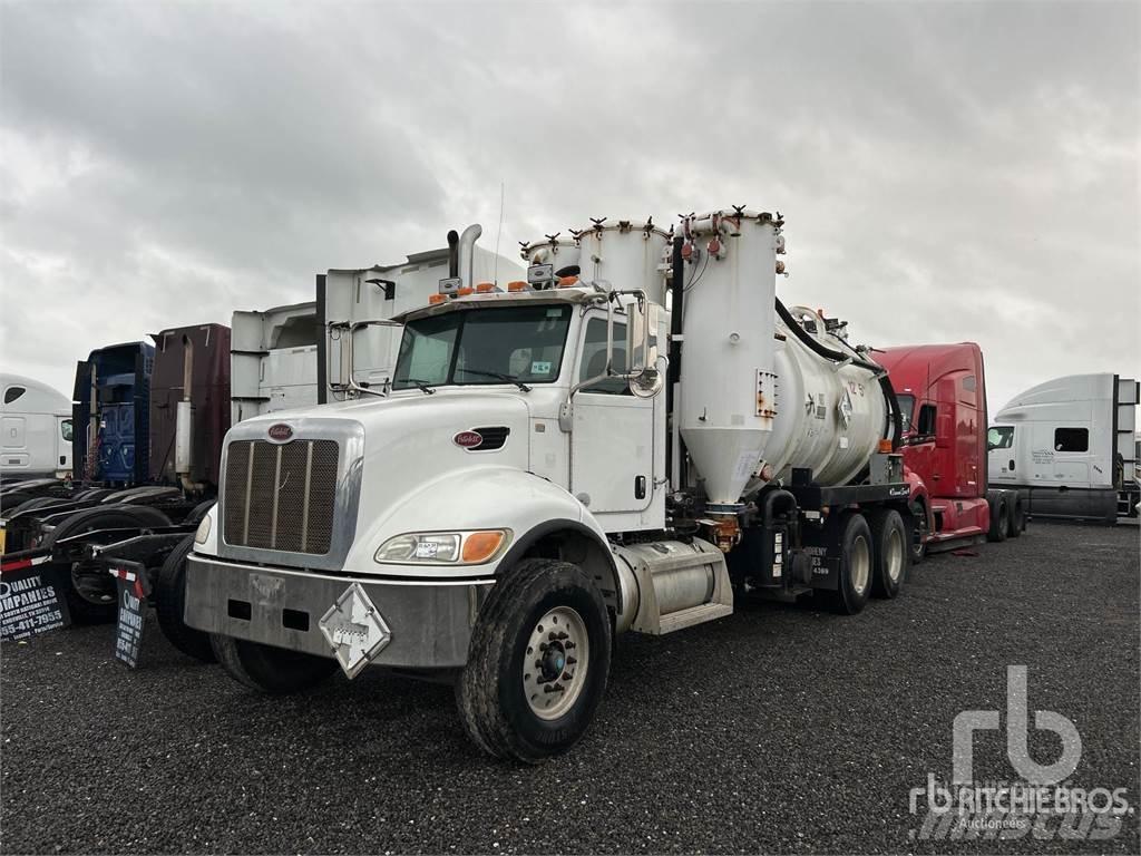 Peterbilt 348 Camion aspirateur, Hydrocureur