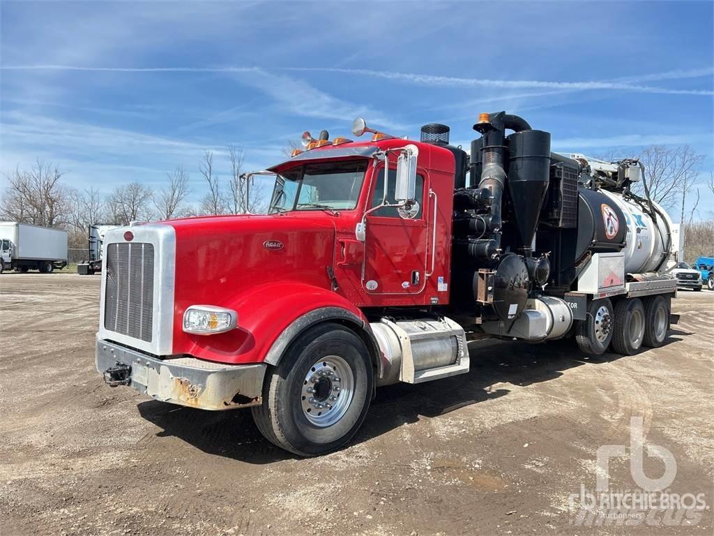 Peterbilt 367 Camion aspirateur, Hydrocureur