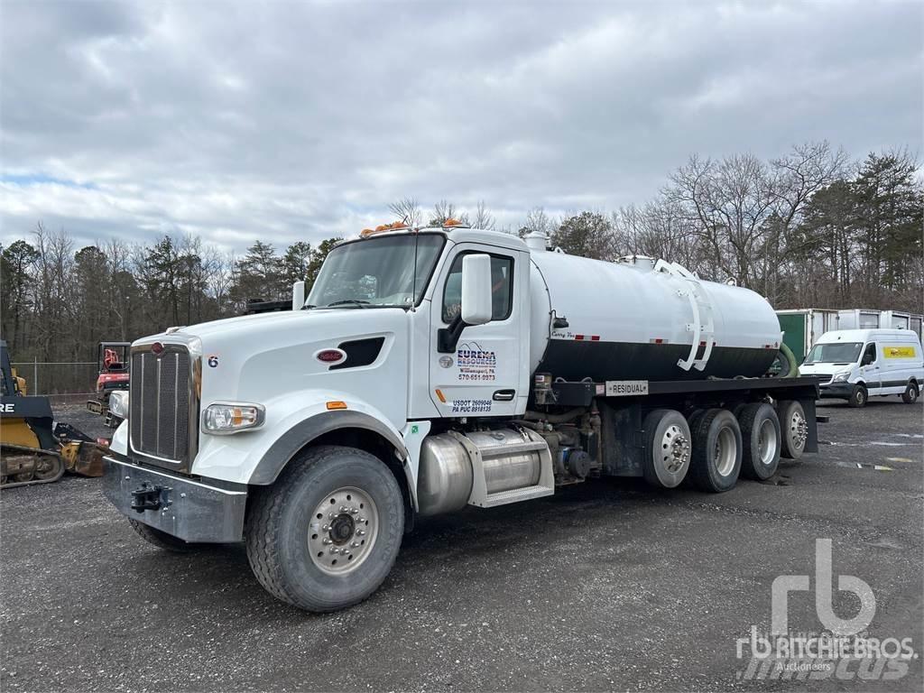 Peterbilt 567 Camion aspirateur, Hydrocureur