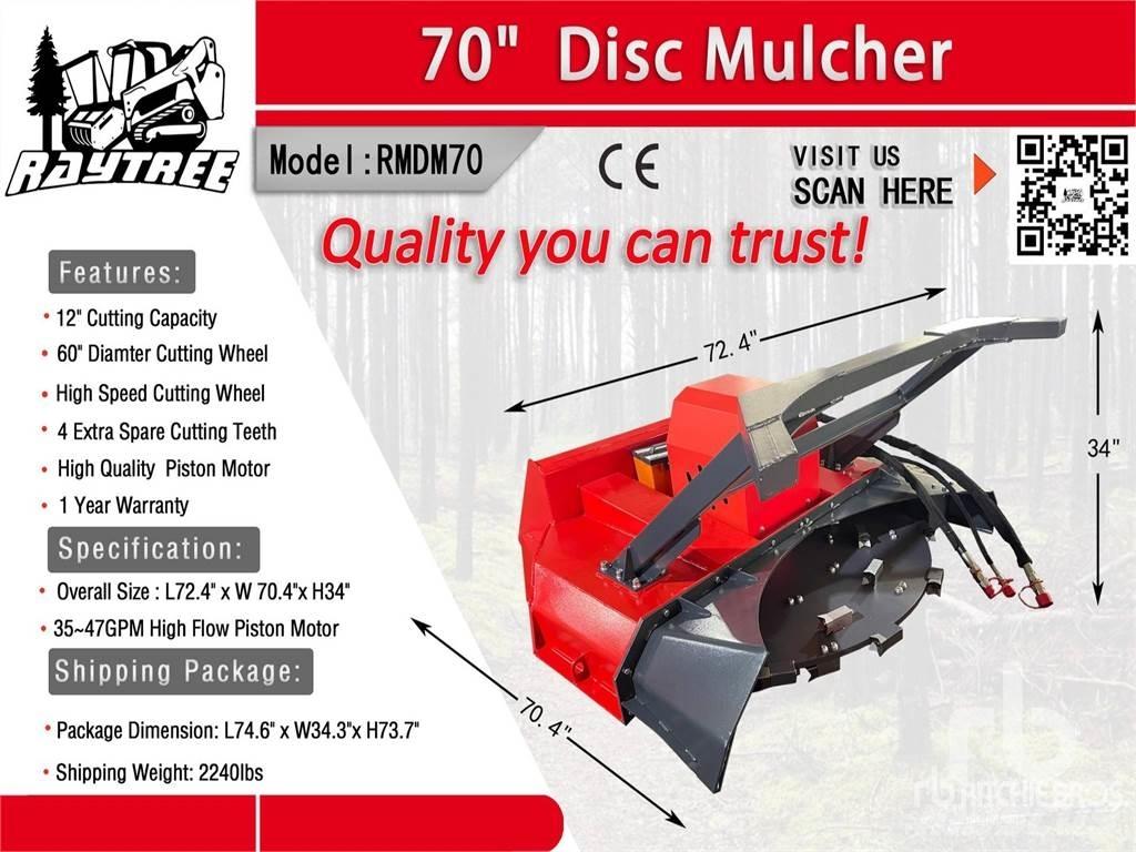  RAYTREE RMDM70 Broyeur forestier