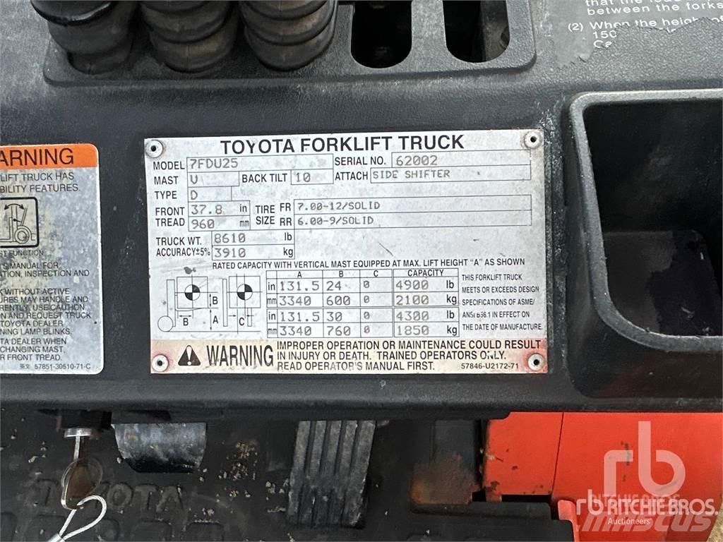 Toyota 7FDU25 Chariots diesel