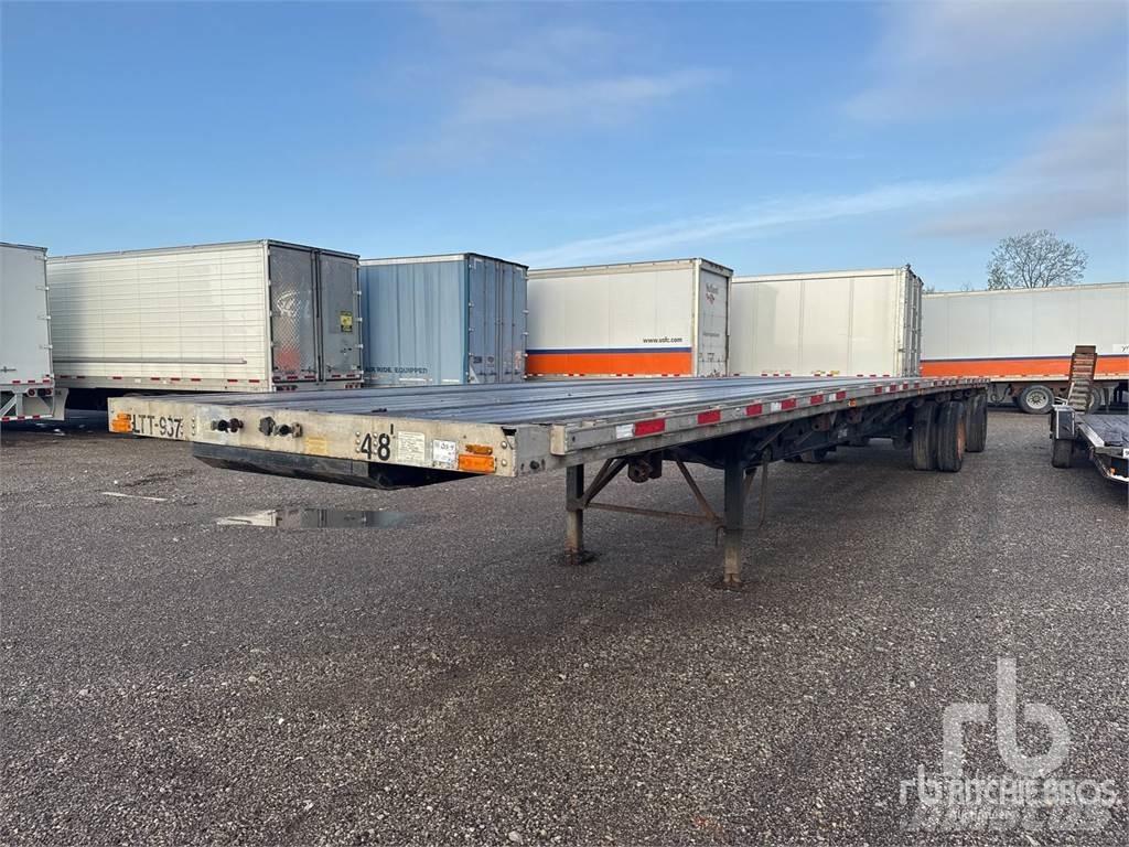 Transcraft W24 Semi remorque plateau ridelle