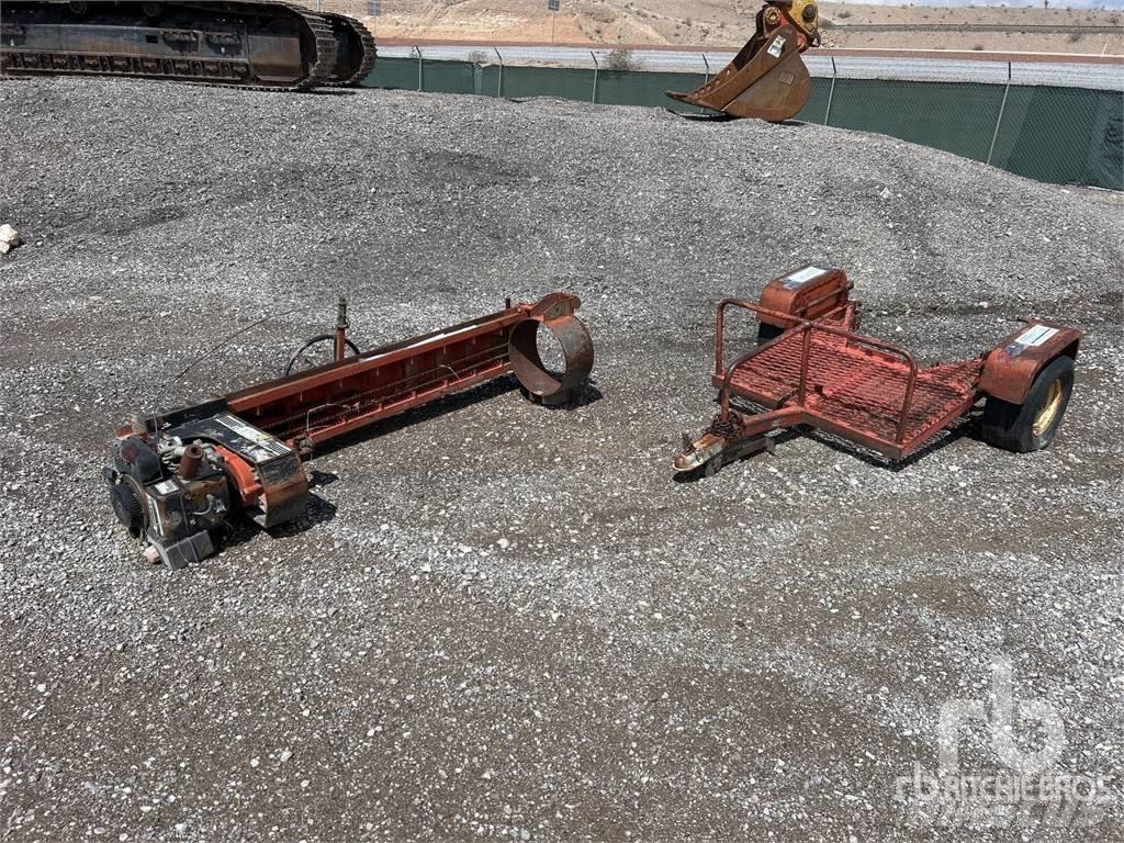 Utility Trailer Remorque porte engin