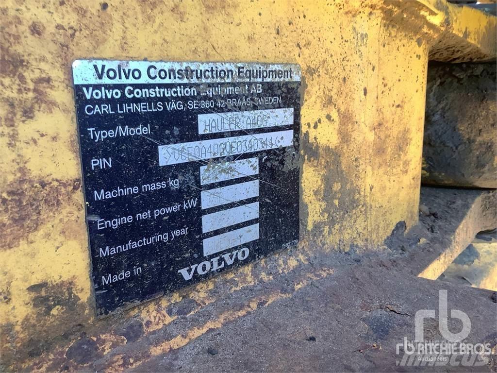 Volvo A40G Tombereau articulé