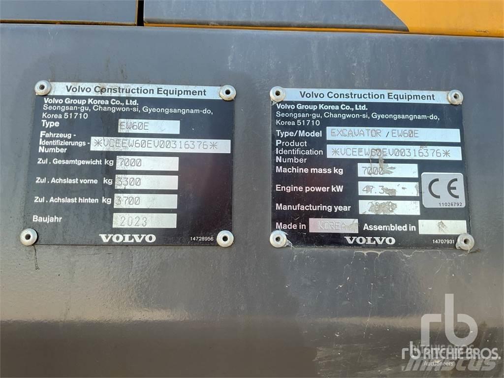 Volvo EW60E Pelle sur pneus