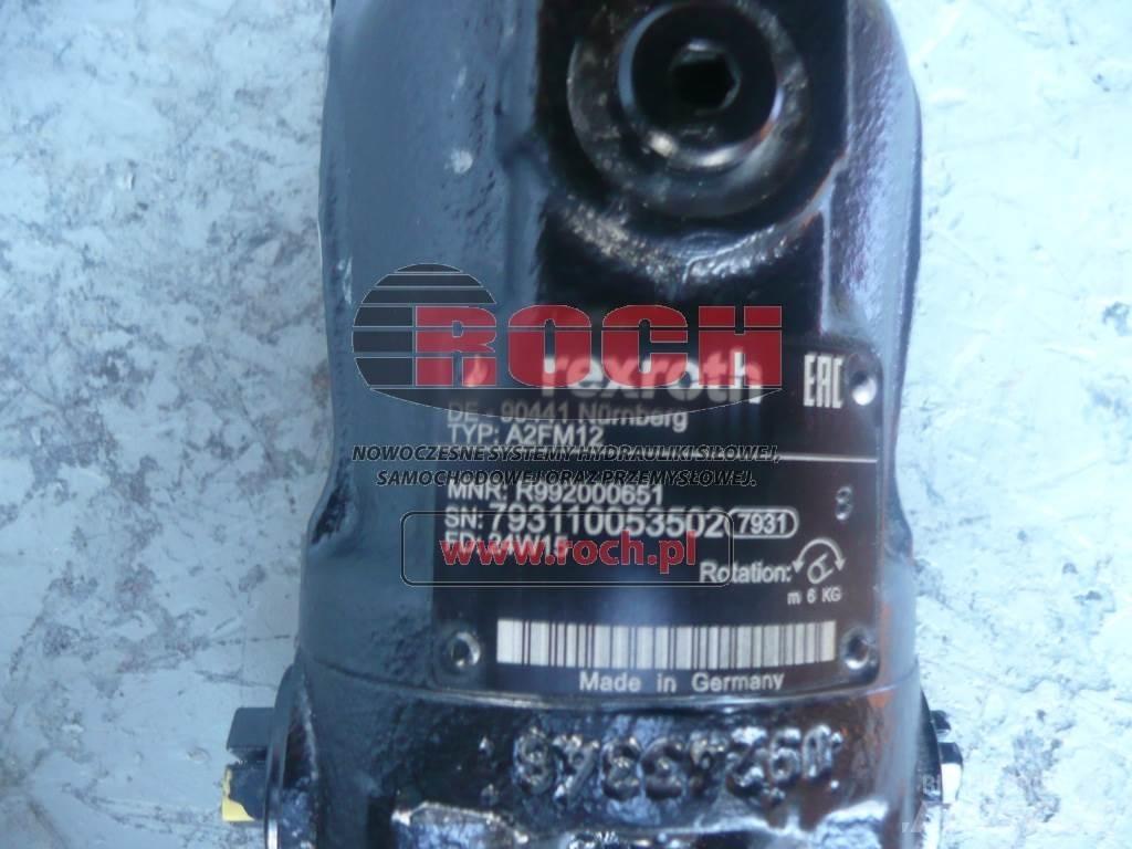 Rexroth A2FM12 Moteur