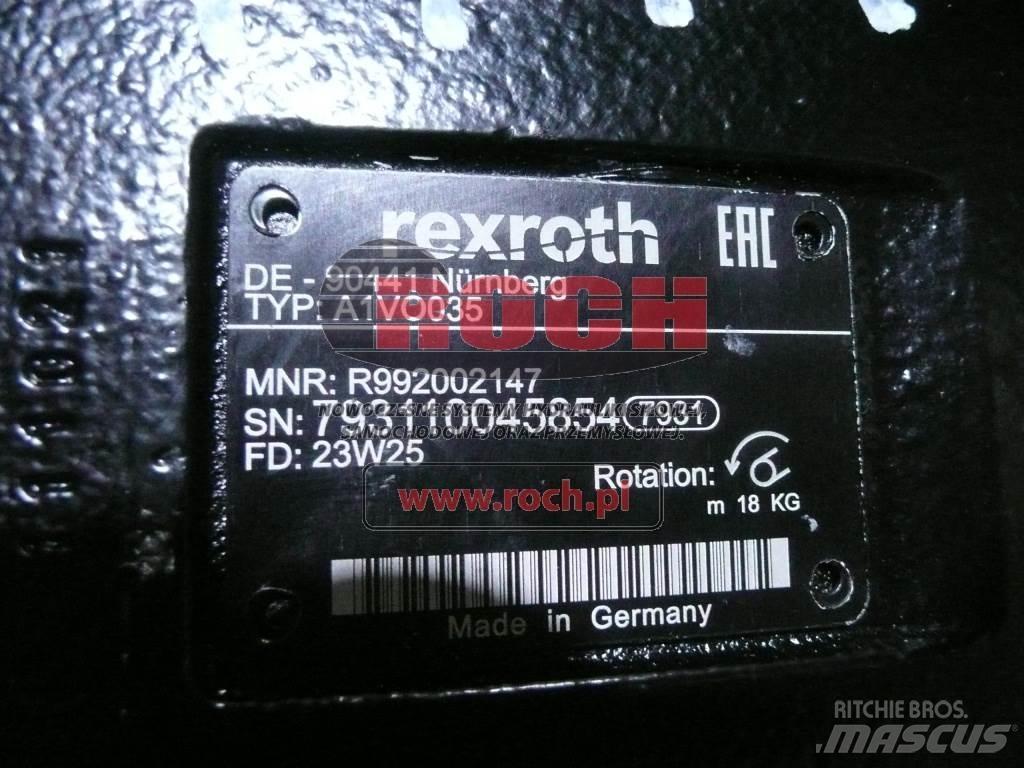 Rexroth L A1VO035 Hydraulique