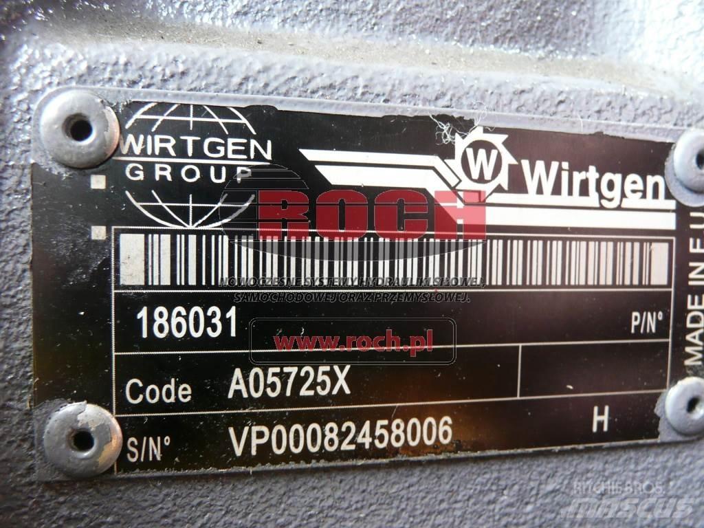 Wirtgen 186031 A05725X Moteur