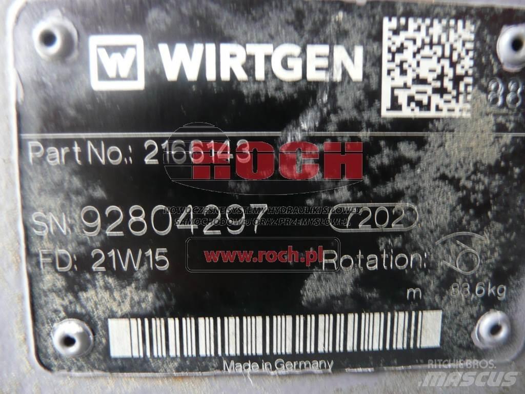 Wirtgen 2166143 Hydraulique