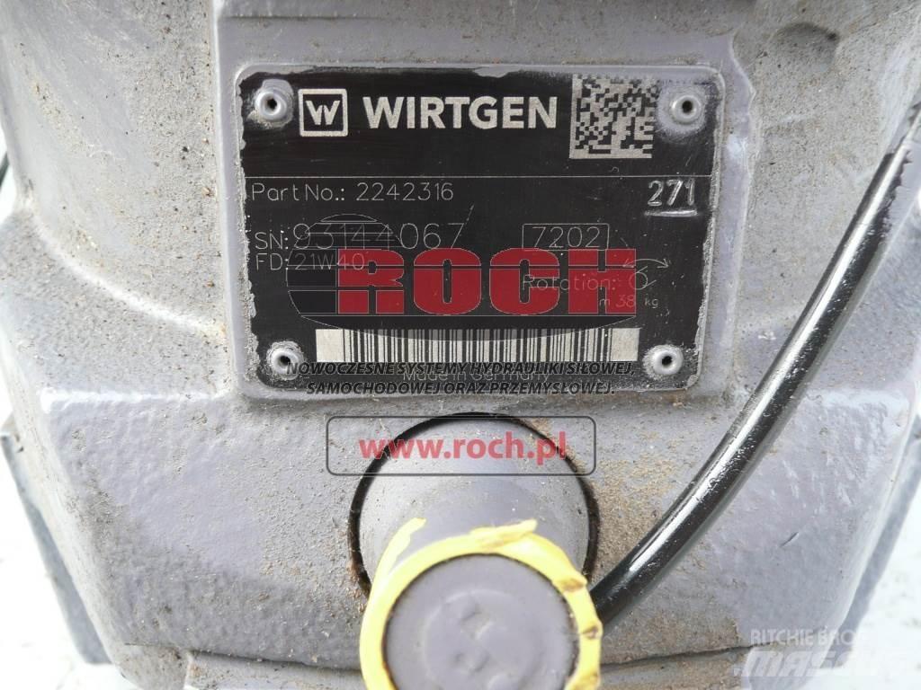 Wirtgen 2242316 Moteur