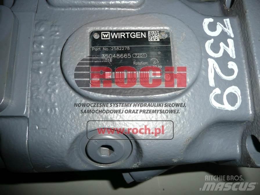 Wirtgen 2582278 Hydraulique