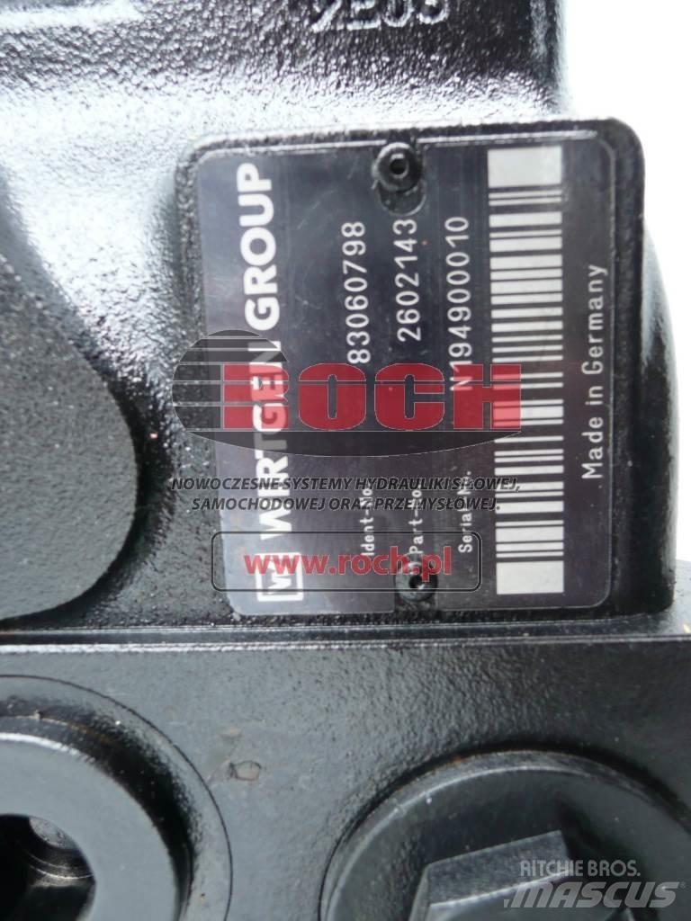 Wirtgen 2602143 83060798 Hydraulique