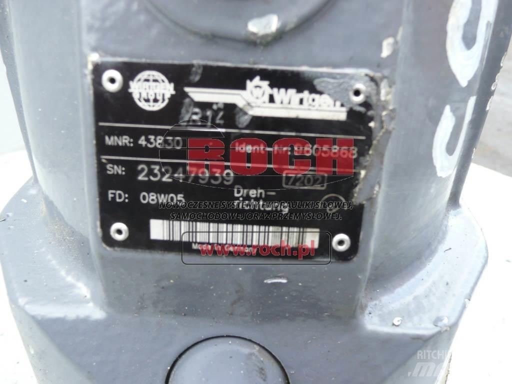 Wirtgen 43830 9605868 Moteur