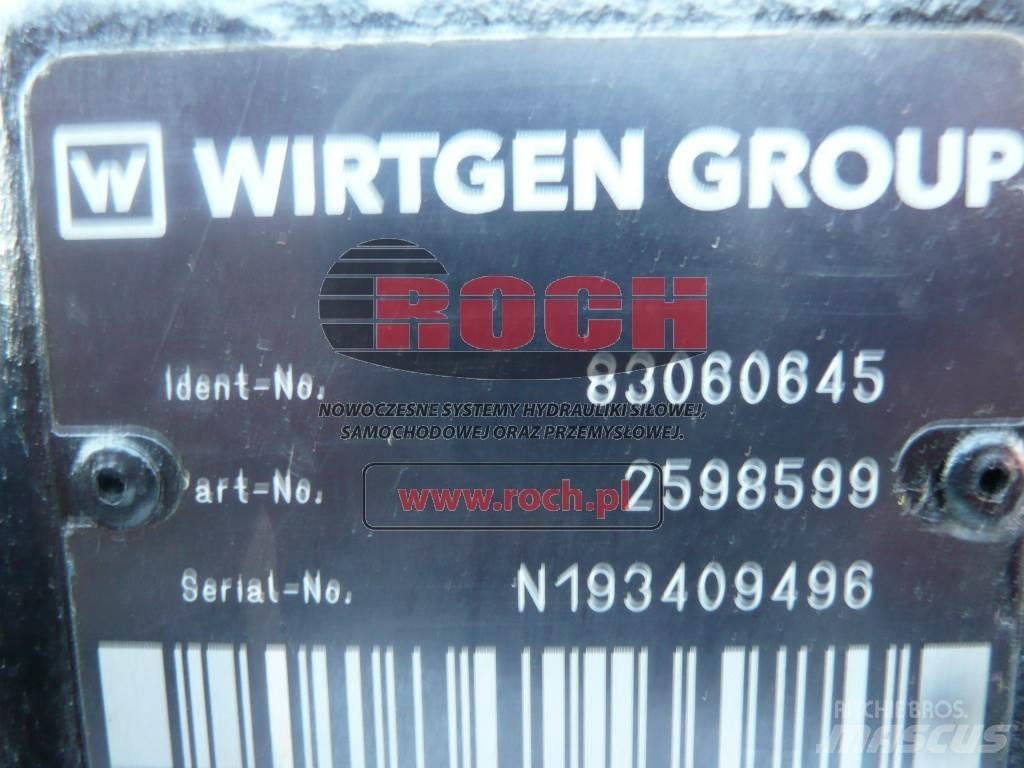 Wirtgen 83060645 2598599 Hydraulique